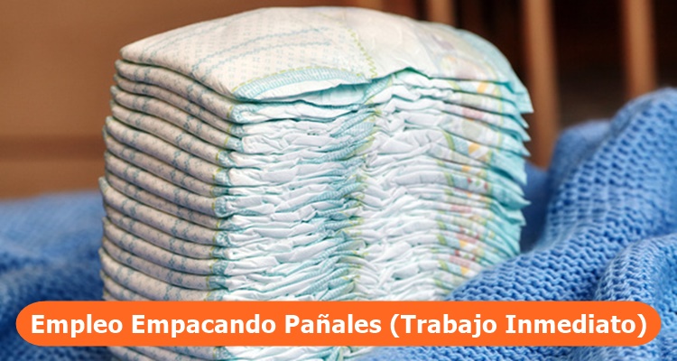 Se Solicita Urgente Personal para empacar pañales desde casa Plazas Limitadas