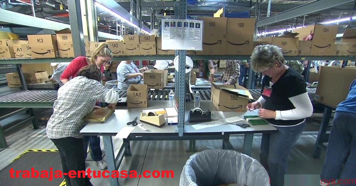 Amazon Solicita Urgente Personal para Trabajar Empacando Desde casa Plazas Limitadas